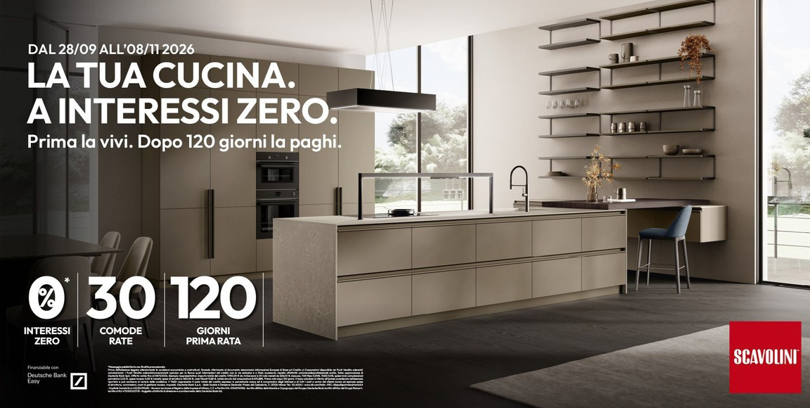 la tua cucina a interessi zero